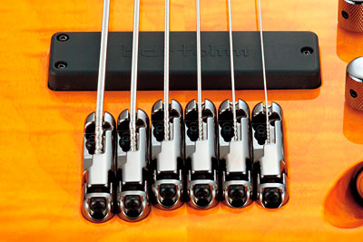 Ibanez Gerald Veasley Gvb36 Am Signature 6-cordes - Amber - Solidbody E-bass - Variation 3