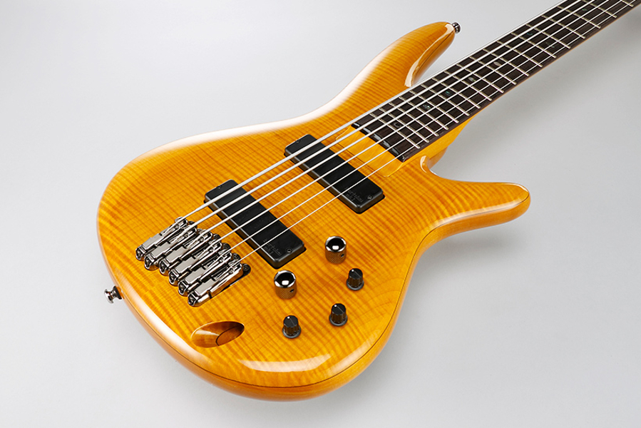 Ibanez Gerald Veasley Gvb36 Am Signature 6-cordes - Amber - Solidbody E-bass - Variation 4