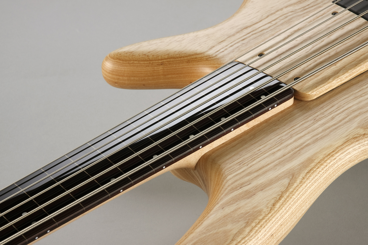 Ibanez Gary Willis Gwb1005 Ntf Prestige Japon Signature 5-cordes Active Eb - Natural Flat - Solidbody E-bass - Variation 7