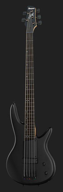 Ibanez Gary Willis Gwb35 Bkf Signature 5-cordes - Black Flat - Solidbody E-bass - Variation 2