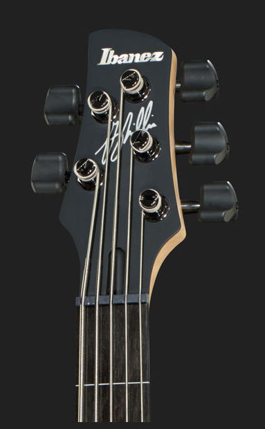 Ibanez Gary Willis Gwb35 Bkf Signature 5-cordes - Black Flat - Solidbody E-bass - Variation 6