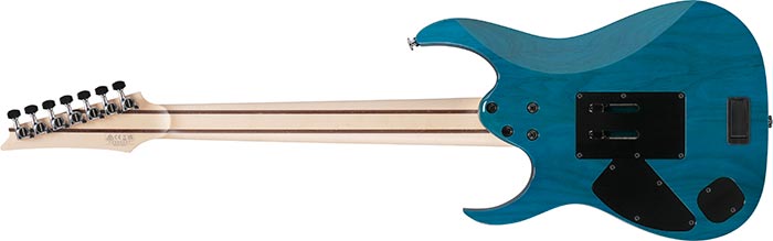 Ibanez Hazuki Hzk1 Jap Signature 2h Fishman Fluence Fr Rw - Blue - E-Gitarre in Str-Form - Variation 1