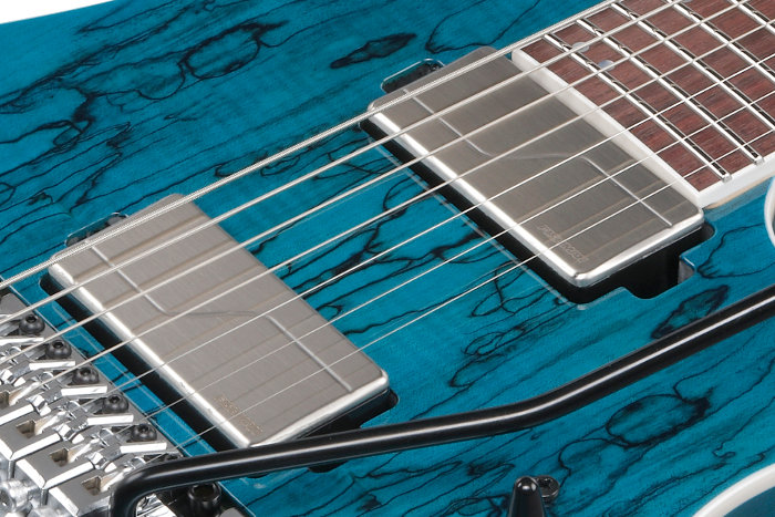 Ibanez Hazuki Hzk1 Jap Signature 2h Fishman Fluence Fr Rw - Blue - E-Gitarre in Str-Form - Variation 2