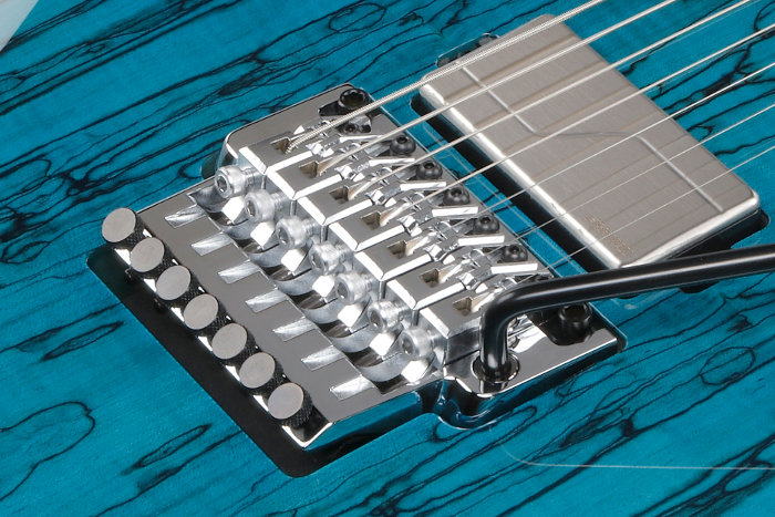 Ibanez Hazuki Hzk1 Jap Signature 2h Fishman Fluence Fr Rw - Blue - E-Gitarre in Str-Form - Variation 3