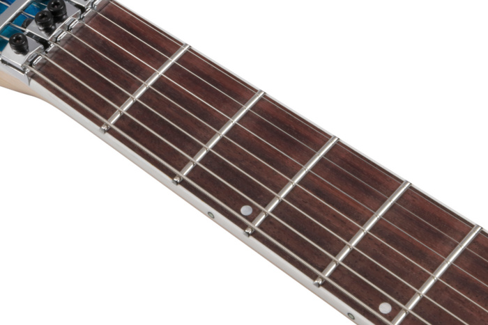 Ibanez Hazuki Hzk1 Jap Signature 2h Fishman Fluence Fr Rw - Blue - E-Gitarre in Str-Form - Variation 4