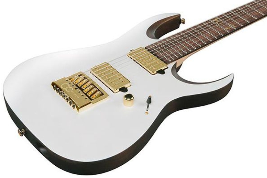 Ibanez Head K7yang Signature 7c 2h Dimarzio Ht Rw - White - Signature-E-Gitarre - Variation 2