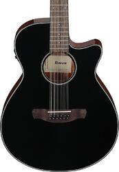AEG5012 BKH 12-String - black