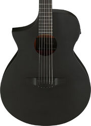 Folk-gitarre Ibanez AEWC621L BOT LH - Black Out