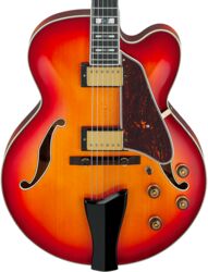 Semi-hollow e-gitarre Ibanez Artstar AF115 AWB - aged whiskey burst