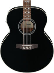 Folk-gitarre Ibanez AJ7012M1E BK - black
