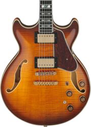 Semi-hollow e-gitarre Ibanez Artstar AM153FM ATT - Antique Tobacco Burst