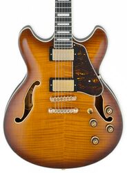 Semi-hollow e-gitarre Ibanez AS93FM VLS Artcore Expressionist - Violin sunburst