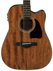 Folk-gitarre Ibanez AW54CE OPN Artwood - Open pore natural