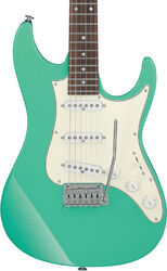 E-gitarre in str-form Ibanez AZ2203N Prestige Japon - Seafoam green