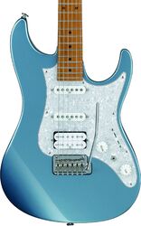 E-gitarre in str-form Ibanez AZ2204 ICM Prestige Japan - Ice blue metallic
