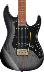 E-gitarre in str-form Ibanez Prestige Japan AZ2204AG TGB - transparent gray burst