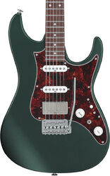E-gitarre in str-form Ibanez Prestige AZ2204N VGF (Japan) - Ivy green metallic flat