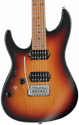 E-gitarre für linkshänder Ibanez AZ2402L TFF Prestige Japan LH - Tri-fade burst flat  