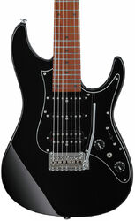 7-saitige e-gitarre Ibanez AZ24047 BK Prestige Japan - Black