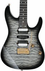 E-gitarre in str-form Ibanez AZ47P1QM BIB Premium - Black ice burst