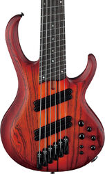 Bass Workshop BTB866MS BRF 6-String - Brown Topaz Burst Flat