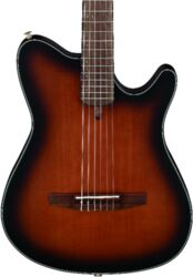 Konzertgitarren 4/4 Ibanez FRH10N BSF - Brown sunburst flat