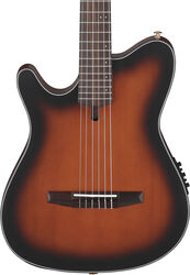 Konzertgitarren 4/4 Ibanez FRH10NL BSF - Brown sunburst flat