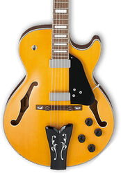 Hollowbody e-gitarre Ibanez George Benson GB10EM AA - Antique amber