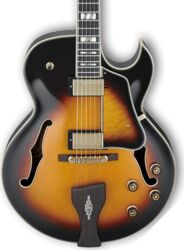 Hollowbody e-gitarre Ibanez George Benson LGB30 VYS - Vintage yellow sunburst