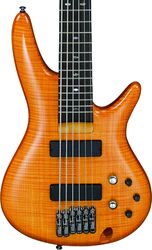 Solidbody e-bass Ibanez Gerald Veasley GVB36 AM - Amber
