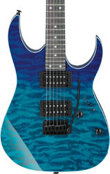 E-gitarre aus metall Ibanez GRG120QASP BGD GIO - Blue gradation