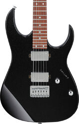 E-gitarre aus metall Ibanez GRG121SP BK GIO - Black night