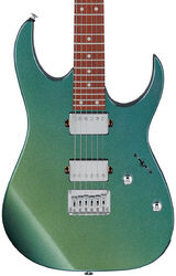 E-gitarre in str-form Ibanez GRG121SP GYC GIO - Green yellow chameleon