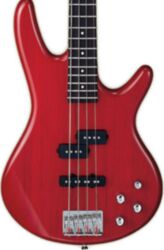 Solidbody e-bass Ibanez GSR200 - Transparent red