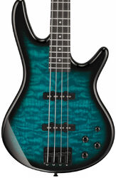 Solidbody e-bass Ibanez GSR280QA TMS GIO - Transparent marine sunburst