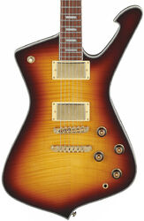 Retro-rock-e-gitarre Ibanez IC420FM VLS Iceman - Violin sunburst