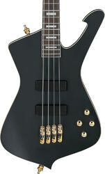 Solidbody e-bass Ibanez Iceman ICB620 BKF - black flat