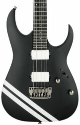 E-gitarre in str-form Ibanez JB Brubaker JBBM30 BKF - Black flat