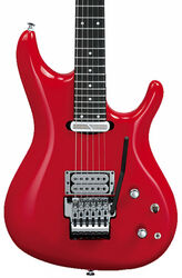 E-gitarre in str-form Ibanez Joe Satriani JS2480 MCR Prestige Japan - Muscle car red