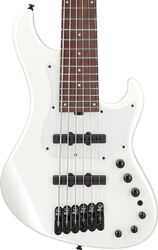Solidbody e-bass Ibanez Mode MDM1005 PW 6-String - pearl white
