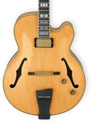 Hollowbody e-gitarre Ibanez Pat Metheny PM200 NT Prestige Japan - Natural