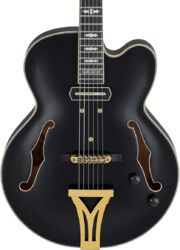 Hollowbody e-gitarre Ibanez Pat Metheny PM3C BKL - Black low gloss