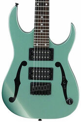 Elektrische reisegitarre Ibanez Paul Gilbert PGMM21 MGN - Metallic light green