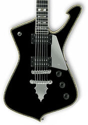 E-gitarre aus metall Ibanez Paul Stanley PS120 BK - Black