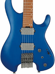 E-gitarre aus metall Ibanez Q52 LBM Quest - Laser blue matte