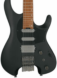 E-gitarre aus metall Ibanez Q54 BKF Quest - Black flat