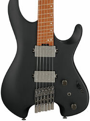 E-gitarre aus metall Ibanez QX52 BKF Quest - Black flat