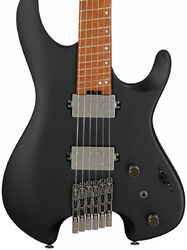 E-gitarre aus metall Ibanez Quest QX52 BKF - Black flat