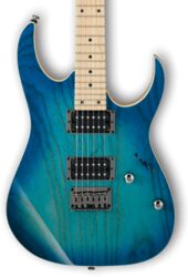 E-gitarre in str-form Ibanez RG421AHM BMT Standard - Blue moon burst