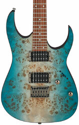 E-gitarre in str-form Ibanez RG421PB CHF Standard - Caribbean shoreline flat